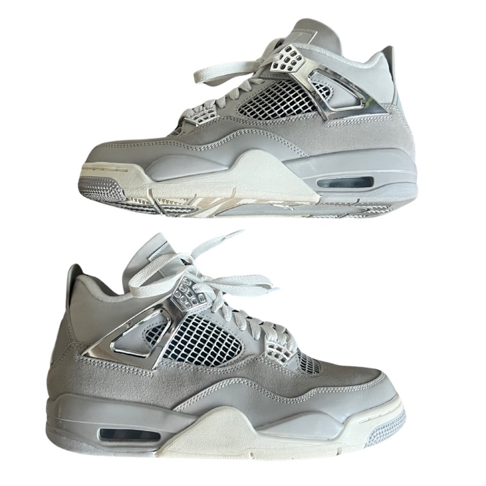 Jordan Athletic Shoes in Gray and White